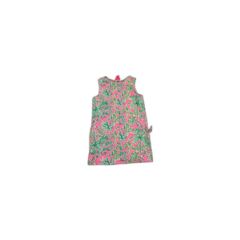 Lilly Pulitzer Girl's Mini Donna Dress Pink Hangin Around Size 14/16
